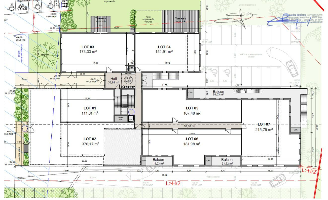 Bureau Saint-Cyr-sur-Loire 1762m² Vente bureau Saint-Cyr-sur-Loire Indre-et-Loire OVBUR2315896 4